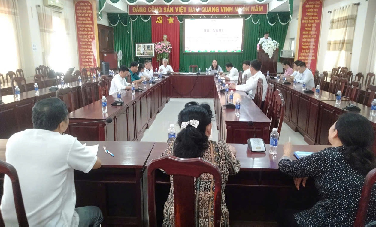 Hội nghị hiệp thương lần thứ I để thỏa thuận về cơ cấu, thành phần, số lượng người được giới thiệu ứng cử đại biểu HĐND xã nhiệm kỳ 2026 – 2031