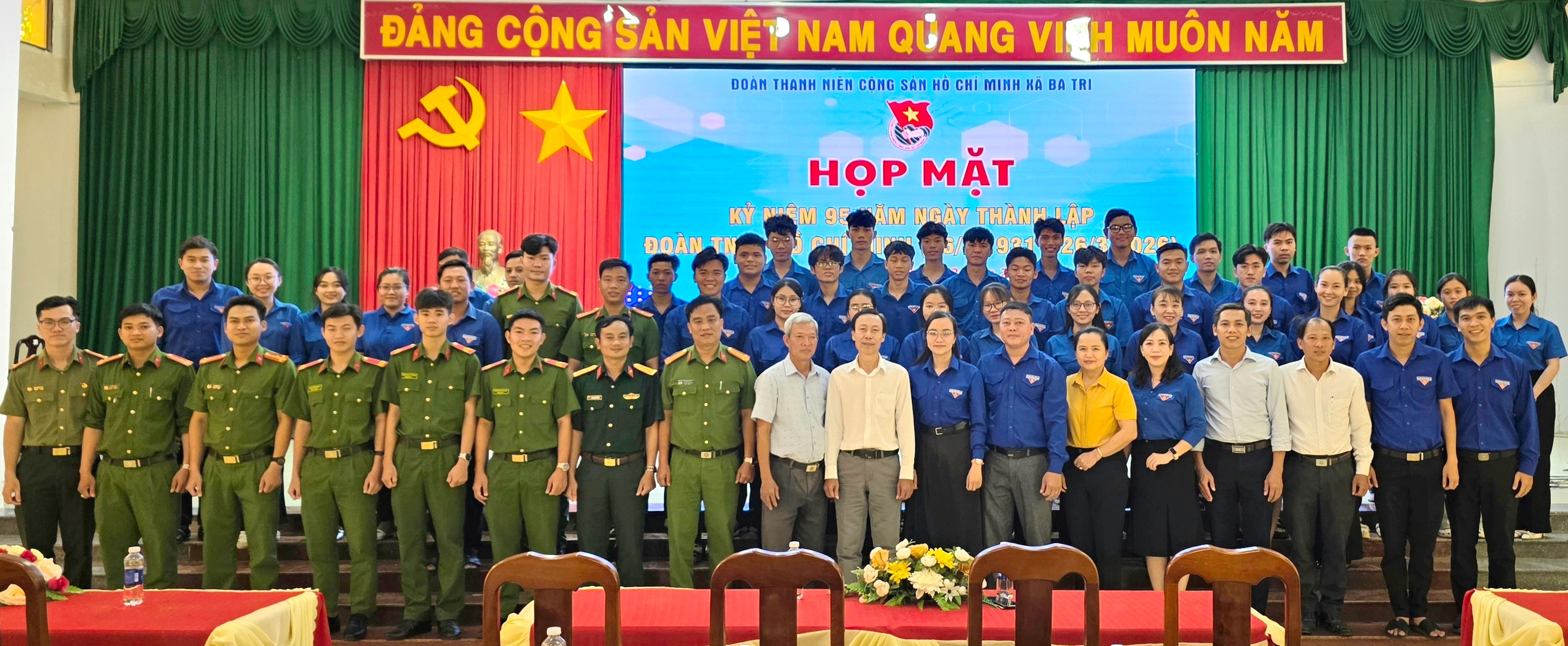 Họp mặt kỷ niệm 95 năm Ngày thành lập Đoàn Thanh niên Cộng sản Hồ Chí Minh
