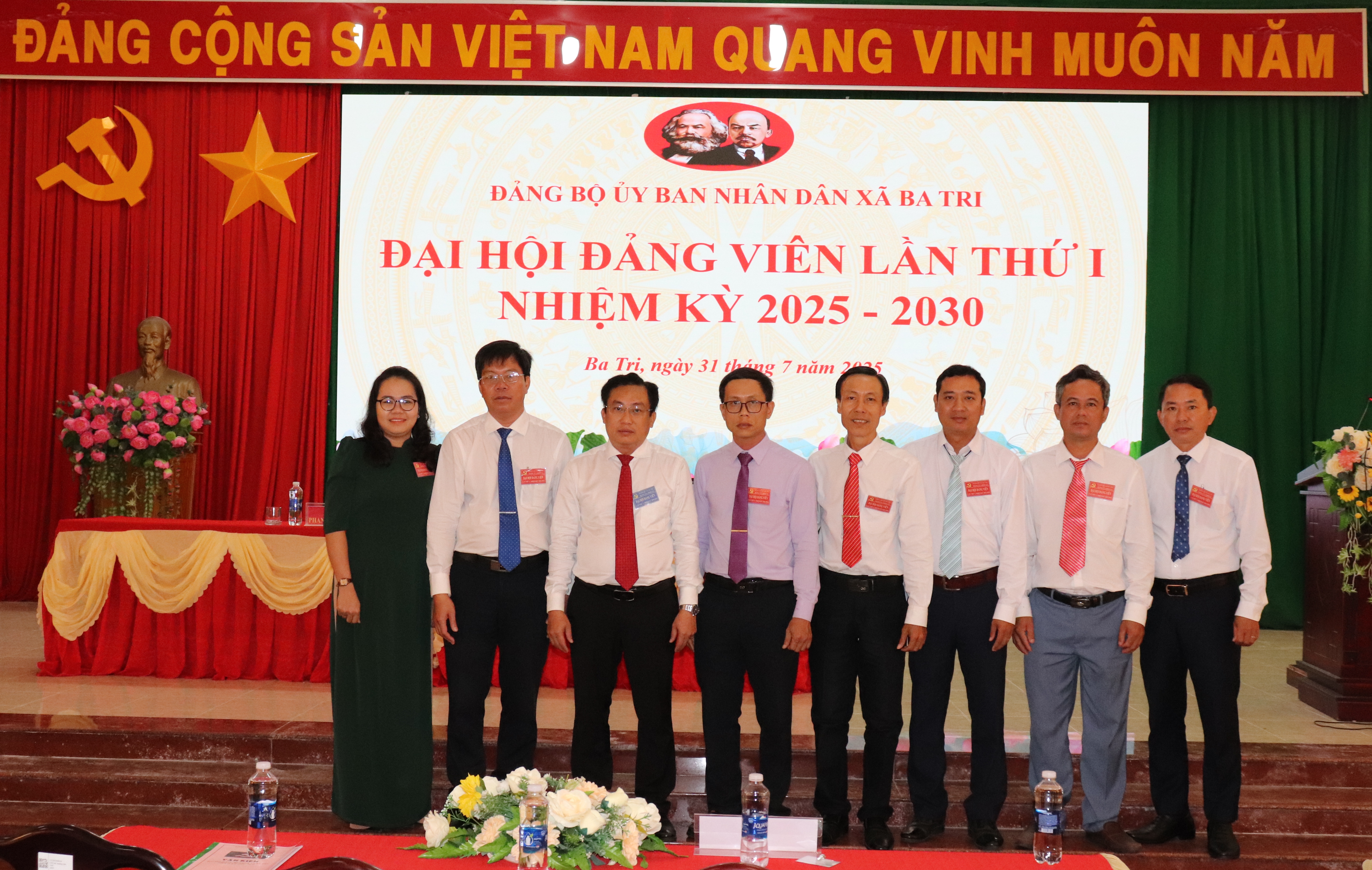 Đại hội đảng viên Đảng bộ UBND xã lần thứ I, nhiệm kỳ 2025-2030 