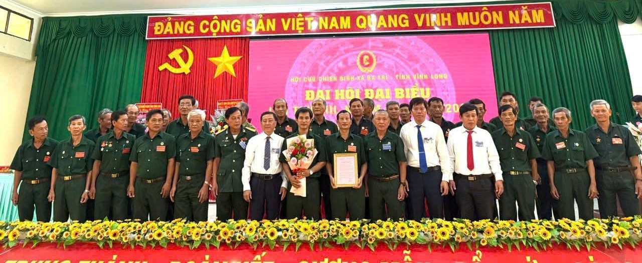 Hội Cựu chiến binh xã Ba Tri Đại hội đại biểu lần thứ VIII, nhiệm kỳ 2025 – 2030
