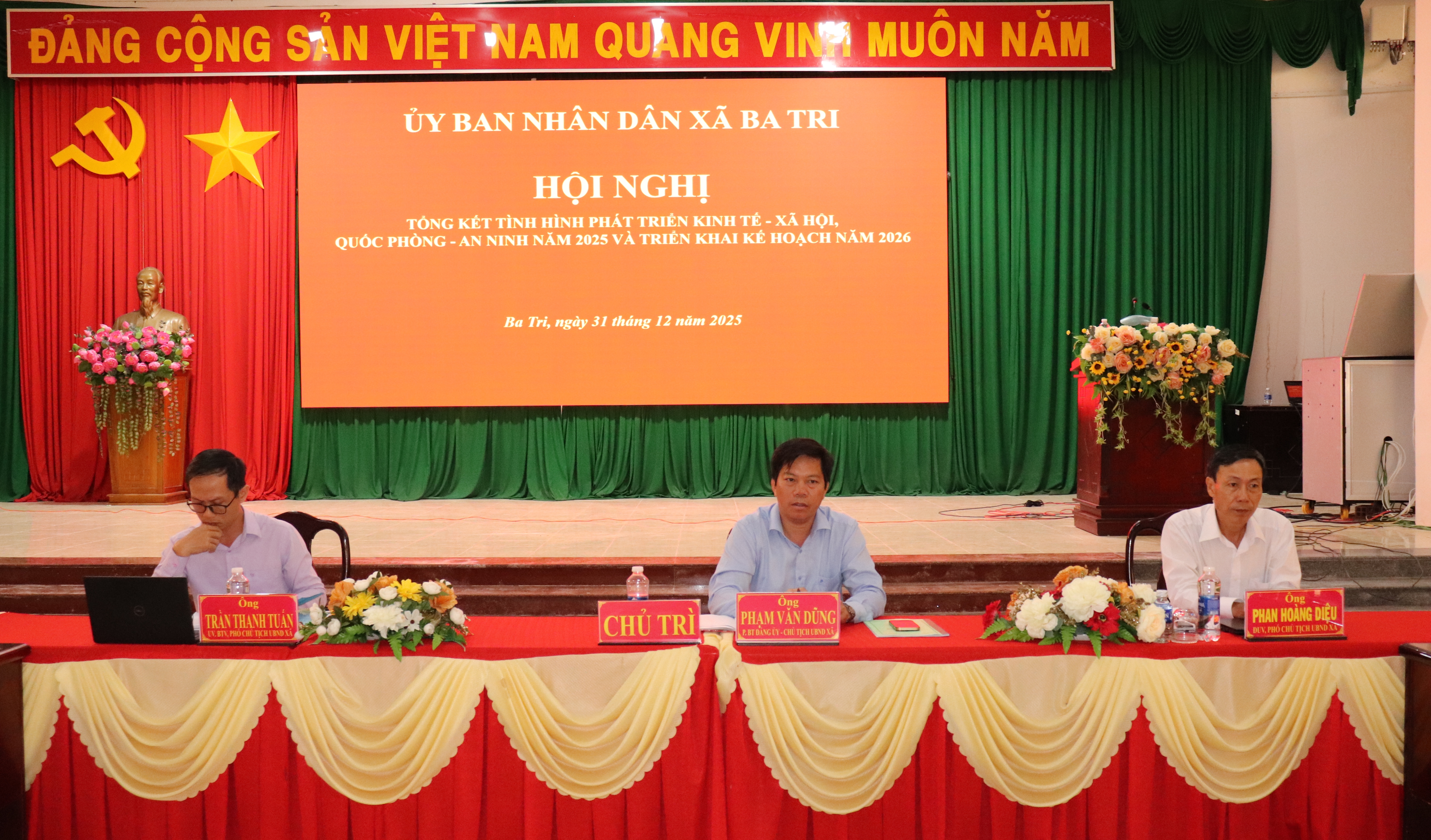 Tổng kết tình hình phát triển kinh tế - xã hội năm 2025, triển khai kế hoạch năm 2026