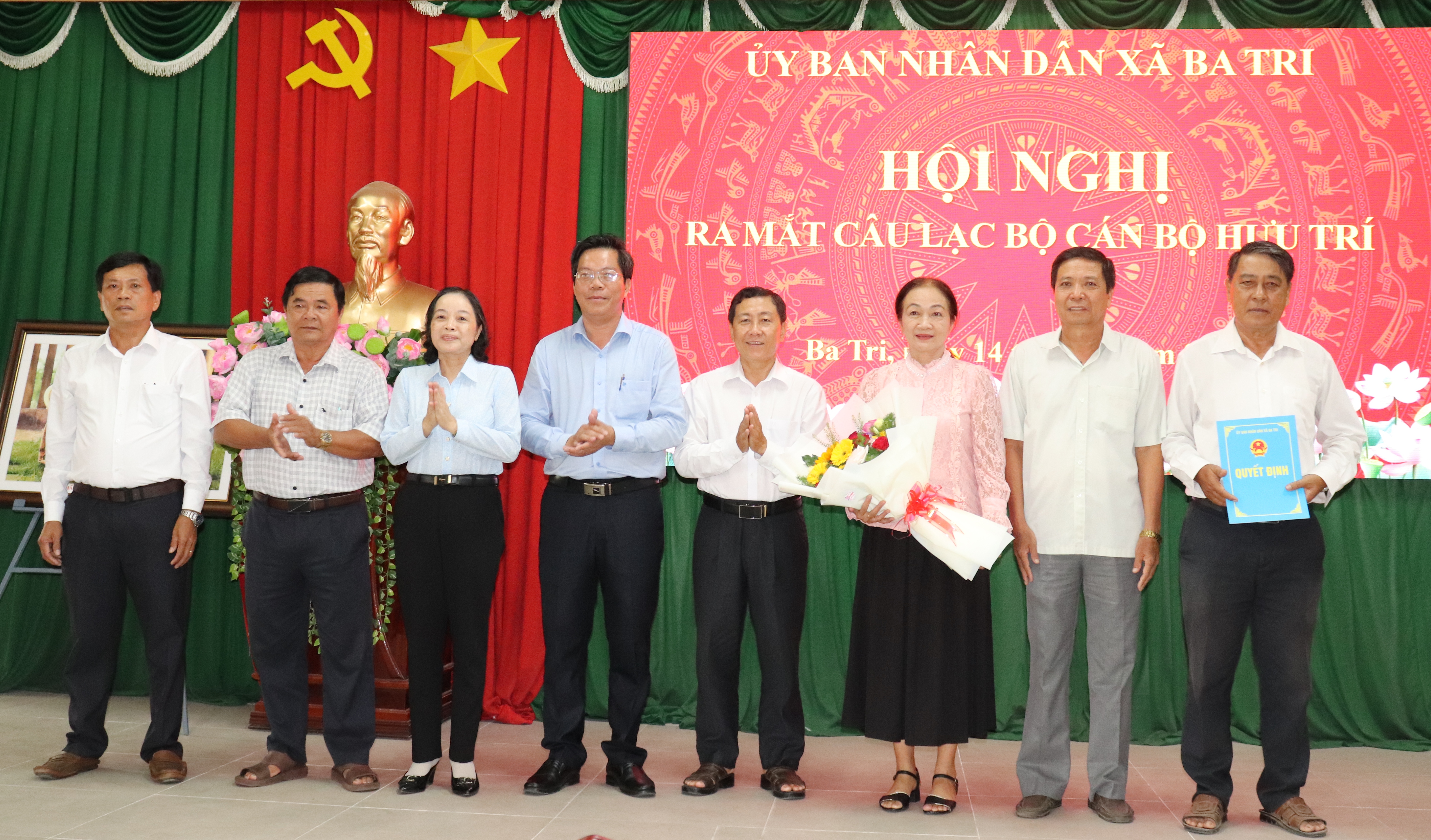 Thành lập, ra mắt Câu lạc bộ Hưu trí xã Ba Tri