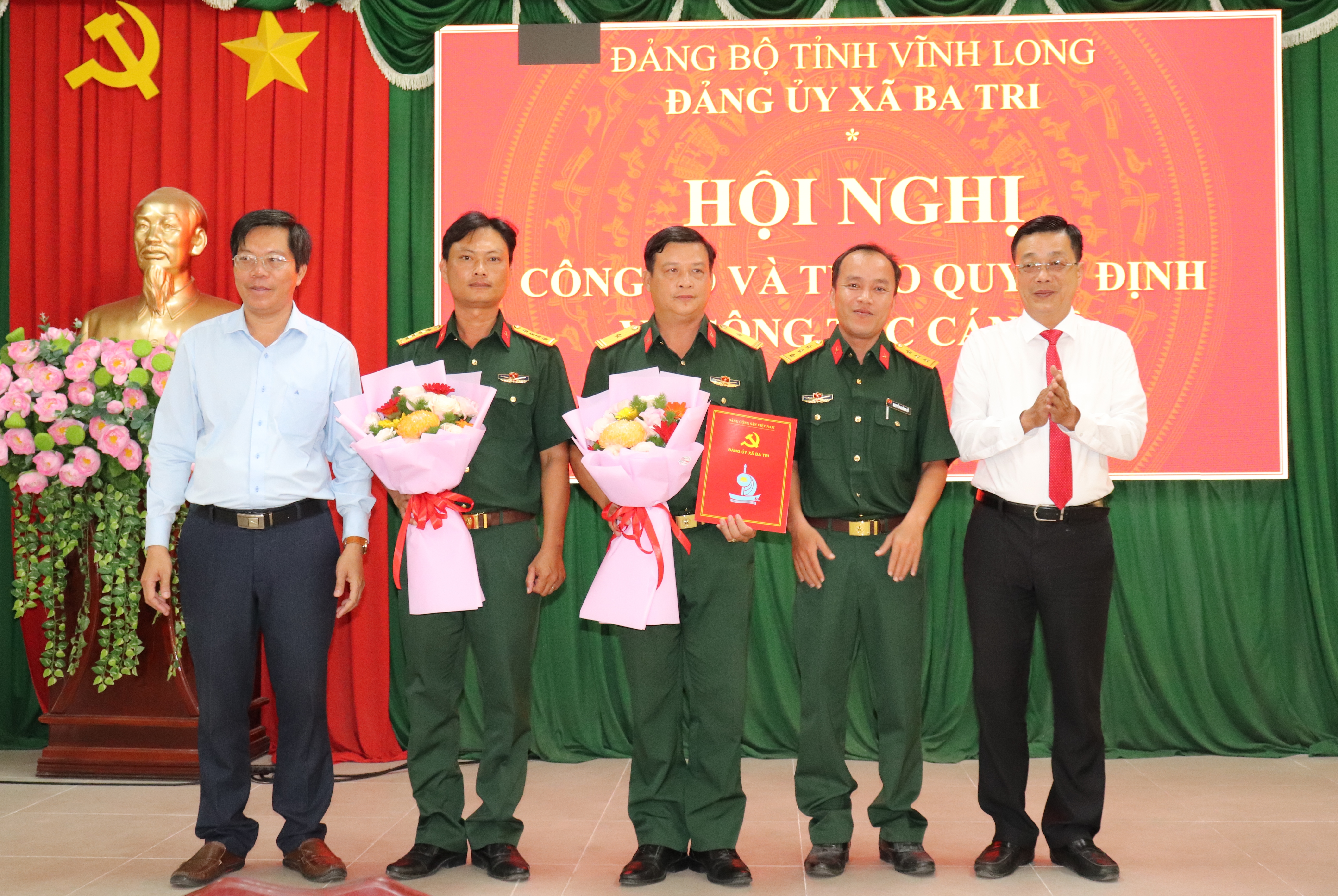 Hội nghị công bố Quyết định của Ban Thường vụ Tỉnh ủy về công tác cán bộ