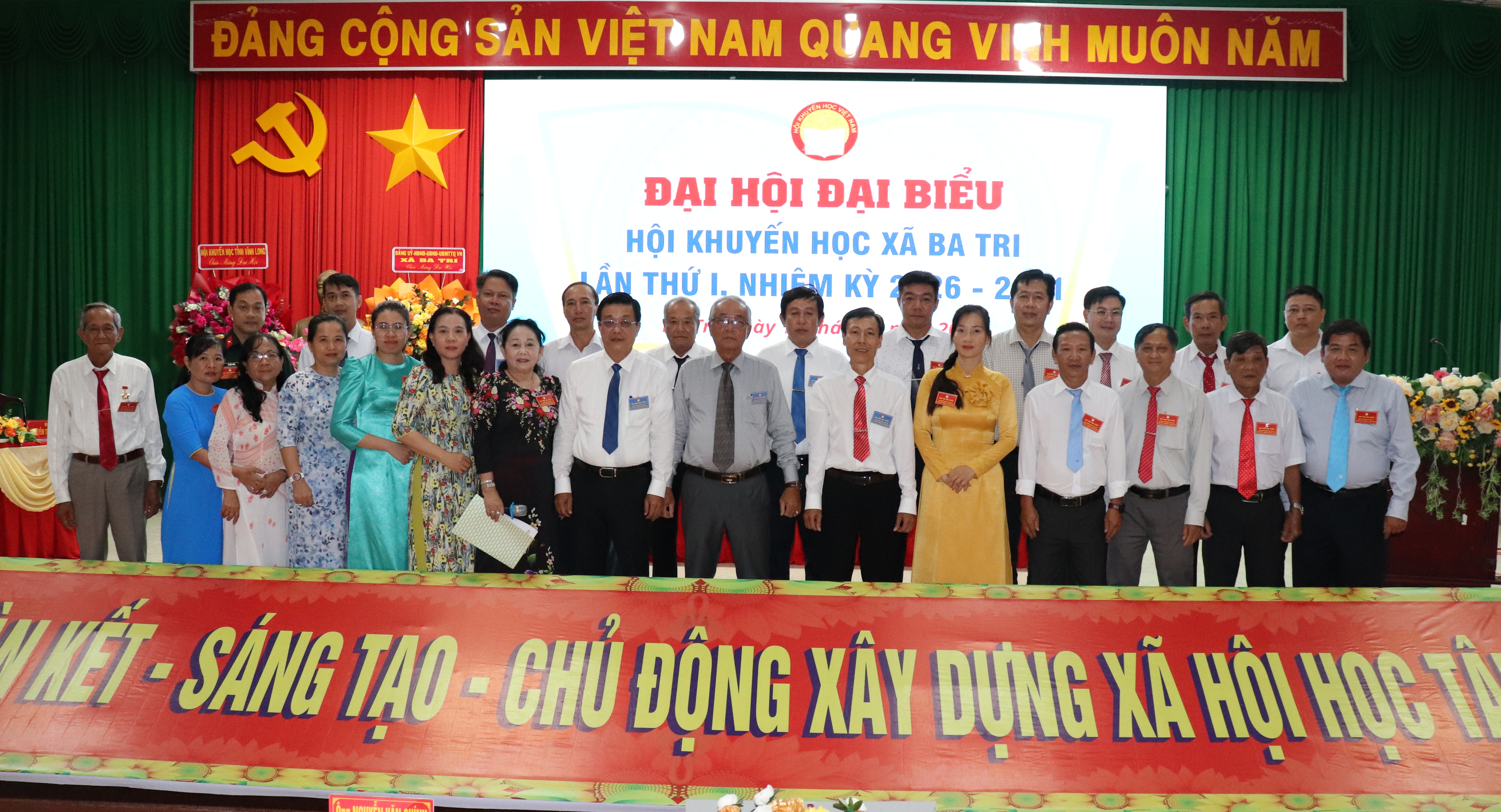 Đại hội đại biểu Hội Khuyến học xã Ba Tri khóa I, nhiệm kỳ 2026-2031