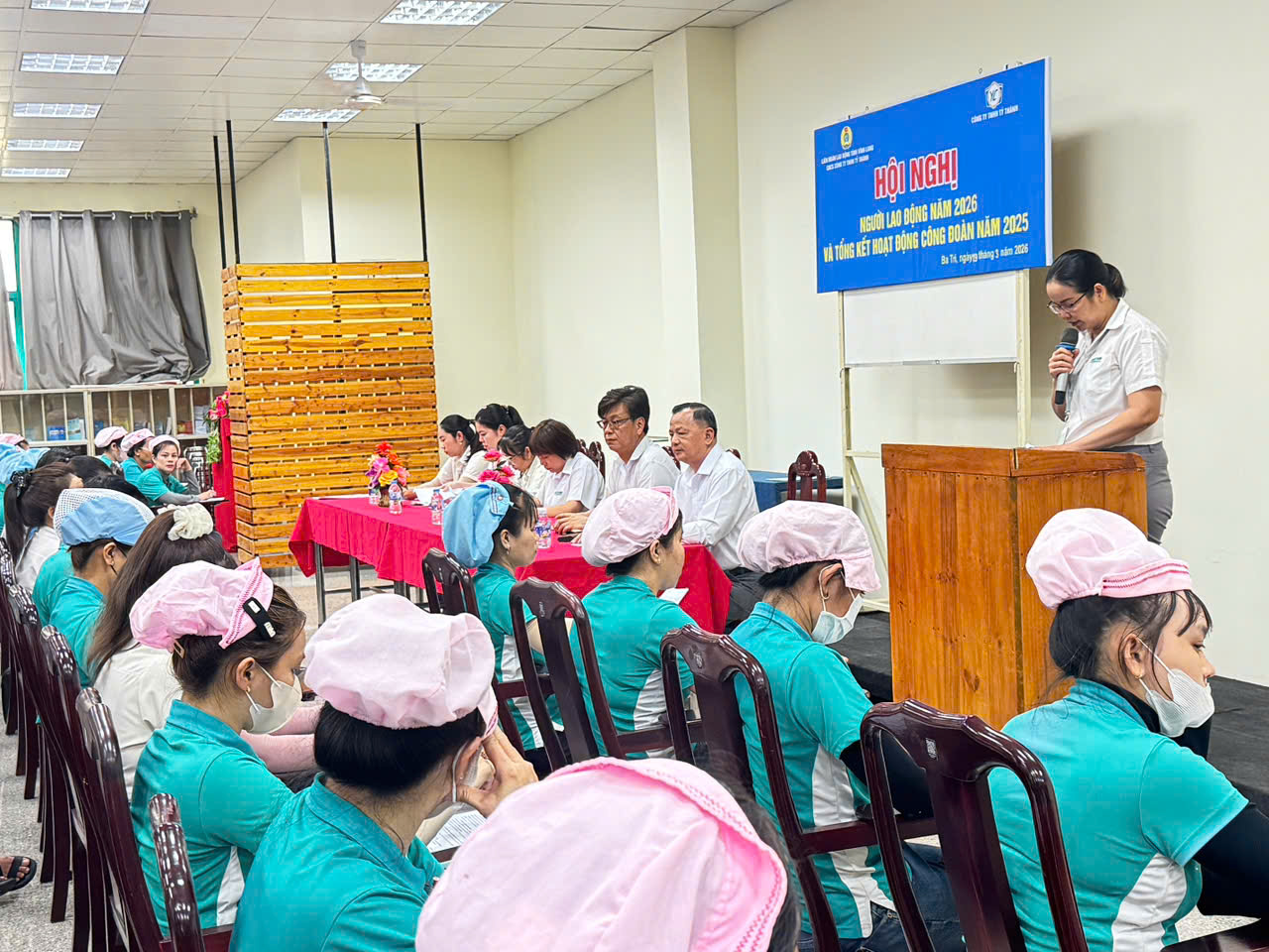 Hội nghị người lao động năm 2026 Công ty TNHH Tỷ Thành 